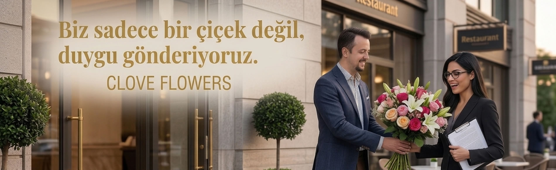 Çiçek Değil Duyguları Ulaştırıyoruz